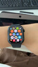 Apple/苹果 Watch Series 10 智能手表GPS款46毫米亮黑色铝金属表壳黑色运动型表带M/L MX273CH/B 实拍图