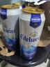 喜力旗下 悠世（ Edelweiss）精酿白啤500ml*3听 实拍图