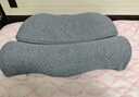 京严枕头颈椎枕成人睡觉专用护颈枕深度睡眠圆枕颈椎病人体工学牵引枕 升级款【灰色 单个】慢回弹记忆棉 防打鼾打呼噜/软硬可用/颈椎曲度恢复 实拍图