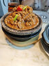 美厨（maxcook）乌檀木砧板菜板 圆形实木切菜板剁肉墩加厚案板防霉 加大号39*3cm 实拍图