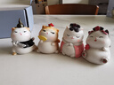 妖娆猫猫咪桌面摆件办公室女孩生日礼物女生高级感送女朋友实用文创礼品 A132 宫廷风御猫 （一套4只） 实拍图