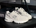 NEW BALANCE  NB530 官方老爹鞋男鞋女鞋情侣复古低帮网面休闲运动鞋 月光米 MR530SH 【建议拍小半码】 37 (脚长22.5cm尺码详询客服) 实拍图