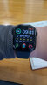 Apple/苹果 Watch Series 10 智能手表GPS+蜂窝款46毫米亮黑色铝金属表壳黑色运动型表带M/L MWYK3CH/B 实拍图