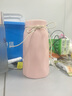 凉笙 创意家居花瓶花艺客厅电视柜仿真花小清新马卡龙假花水培花瓶干花假花装饰品摆件 粉色花瓶(小号) 实拍图