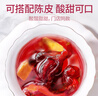 贡苑大朵洛神花茶100g手工精选新鲜干玫瑰茄搭陈皮山楂酸梅汤养生花茶 实拍图