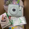 富士FUJIFILM instax mini12立拍立得相机3英寸相纸一次成像旅游相机礼盒 薄荷绿【影像花室套装~含相机包+相册+相框】 相纸组合【含白边相纸20张+相册+相框+贺卡】 实拍图