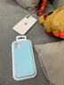 鱼非渔新款苹果16promax手机壳液态硅胶iphone17保护套全包防摔12高级感女款网红15pro软壳果冻纯色plus 婴儿蓝[果冻液态硅胶|高品质]送个性贴纸 iPhone 12 实拍图