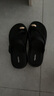 奥古狮登（Agsdon）拖鞋女夏季新款套趾厚底外穿凉拖女软底沙滩拖鞋 442108 黑色 38 实拍图