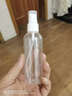 喷雾瓶旅行分装瓶透明花露水香水酒精便携塑料按压小喷壶消毒小型 【30+50+100】ML各一瓶 实拍图