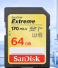 闪迪（SanDisk）64GB SD内存卡 4K V30 U3 C10 相机存储卡 读速170MB/s 写速80MB/s 高速连拍 微单/单反相机 实拍图