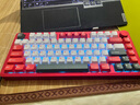 LEOBOG Hi8SE铝坨坨客制化无线蓝牙三模机械键盘Gasket结构75配列 阳极-烈焰红-FR4定位板【兰博轴】-无背板 实拍图