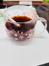 逸居客 恒温樱花玻璃水杯可爱喝水杯子恒温加热杯垫带盖带勺玻璃杯套装 樱花杯【带勺+陶瓷盖】1个装 实拍图