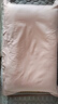 富安娜家纺 全棉枕套一对纯棉斜纹枕头套素色成人枕芯套两个装 粉咖 40支 纯棉 74*48cm 实拍图