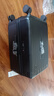 爱华仕行无界行李箱男拉杆箱女大容量旅行箱20英寸三七开登机密码箱黑色 实拍图