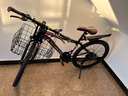 百士盾山地车自行车成人学生车公路变速越野单车赛车碟刹26寸青少年男女 【豪华版】防滑辐条轮-黑红色 26寸21速/身高160-180/ 实拍图