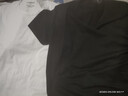 战浩【2件】冰丝莫代尔棉短袖t恤男夏季青年薄纯白色打底衫圆领半袖体 白色+黑色 S 建议【80-100斤】 实拍图