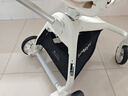 smartstroller遛娃神器婴儿推车可坐可躺轻便折叠双向高景观0-6岁用宝宝溜娃车 香槟白(铝合金车架+3D舒适透气) 实拍图