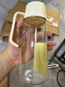 小熊（Bear）油壶 调料瓶抗菌玻璃油瓶酱油瓶600ml 自动开合不挂油CX-W0058 实拍图
