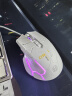 英菲克（INPHIC）PG9有线游戏鼠标 电竞宏 右手通用型 rgb吃鸡/lol/csgo台式笔记本通用 12800DPI 白 实拍图