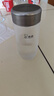 希诺单层玻璃杯男家用办公泡茶杯子过滤车载水杯XN-7716本色 430mL 实拍图