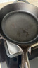 LODGE【美国进口】洛矶平底锅不易粘锅铸铁锅无涂层煎锅煎牛排锅 L8SK3- 26cm 实拍图