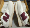NEW BALANCE NB 官方休闲鞋男鞋女鞋情侣复古低帮增高舒适百搭237系列运动鞋 米色/白色 MS237SB 37.5 (脚长23cm尺码详询客服) 实拍图