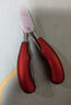 小天籁 指甲刀套装修脚刀套装甲沟专用指甲刀鹰嘴钳指甲剪指甲套装工具 升级款鹰嘴钳酒红色+剔甲器 实拍图