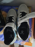 卡尔美（KELME）儿童足球鞋魔术贴免系带碎钉TF透气学生球鞋6873003 8322ZX3138金属银黑 33 实拍图