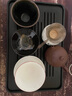 宅轻松 竹制小茶台茶盘功夫茶具茶道配件小托盘简约储水沥水泡茶盘大号 实拍图