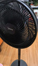 美的（Midea）【超级单品】七叶轻音立式电风扇家用柔风落地扇台式桌面小型风扇大风量节能摇头宿舍电扇 SAF30AB 实拍图