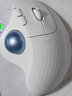 罗技（Logitech）ERGO M575 S 人体工学鼠标 轨迹球鼠标 无线蓝牙双模 办公鼠标 带无线2.4G接收器 珍珠白 实拍图