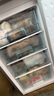 长城（GREAT WALL FRIDGE）家用迷你小冰箱小型冷冻冷藏保鲜宿舍出租房办公室节能省电双开门电冰箱 钛金黑137L【全国联保 下冷冻】 实拍图
