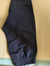 李宁（LI-NING）冰丝运动裤子男夏天速干裤夏季束口长裤薄弹性梭织透气休闲裤男 标准黑（冰丝款-口袋拉链） S 实拍图