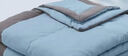水洗棉空调被夏凉被儿童学生宿舍单人加大双人可机洗夏季薄被子 素色-深灰 140*200cm(宿舍） 夏被 实拍图