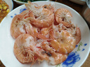 鲜京采 原装进口厄瓜多尔白虾 净重3.3斤 大号30-40规格 50-66只/盒 实拍图