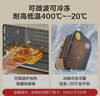 京东京造 饭盒 学生上班族高硼硅玻璃便当盒微波炉保鲜盒（三分格1000ml） 实拍图