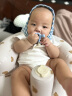 妈贝乐小蘑菇安抚牙胶婴儿牙胶宝宝防吃手硅胶玩具可水煮口欲期0-3-6月 【2-6月】蓝色蘑菇 1只装 硅胶 实拍图