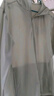 京东京造【UPF400+】防晒衣男士夏季外套原纱凉感冰丝男女同款 浅灰色 L 实拍图
