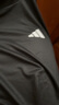 adidas速干运动健身上衣圆领短袖T恤男装夏季阿迪达斯 黑色   2XL 实拍图