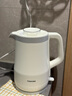 东芝（TOSHIBA）水物语安全倾倒防侧漏水壶防烫烧水壶电热水壶316L不锈钢1.5升大容量 KT-15DRSC 实拍图