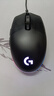 罗技（G）G102第二代游戏鼠标 RGB流光灯效鼠标 轻量化  游戏级8000DPI传感器 黑色 200-8000DPI 实拍图