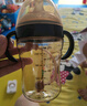 世喜吸管奶瓶1-3岁直饮无阀吸管杯3-6岁300ml带重力球手柄 实拍图