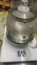FUNORK全自动上水电热烧水壶玻璃烧水器茶台专用一体茶桌茶几保温泡茶具抽水电茶炉 底部上水 - 白色 1L 实拍图