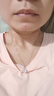 老银匠银项链无吊坠s925银项链女素链简约裸链简约女士百搭时尚银锁骨链 实拍图