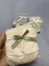 阪织屋（Bandgewoo）聚乳酸抗菌女士内裤蕾丝无痕中腰透气桑蚕丝底裆内裤女 实拍图