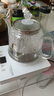 FUNORK全自动上水电热烧水壶玻璃烧水器茶台专用一体茶桌茶几保温泡茶具抽水电茶炉 底部上水 - 白色 1L 实拍图