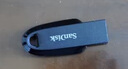 闪迪（SanDisk）128GB USB3.2 U盘 CZ550黑色 读速100MB/s 安全加密 数据恢复 学习办公电脑车载 高速大容量优盘 实拍图