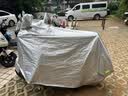 贵杰加厚电动车防雨罩防晒罩防尘罩摩托车电瓶车车衣车罩车套四季通用 银色铝膜加厚 L号双耳加厚【1.9米】 实拍图