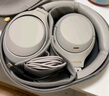 索尼（SONY） WH-1000XM4无线蓝牙耳机智能降噪头戴式高解析度重低音耳麦 电脑游戏办公网课学习出街图书馆宿舍 铂金银 实拍图
