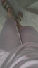 棉十三女士睡衣夏季薄款【莫代尔带胸垫】圆领短袖七分裤宽松家居服套装 实拍图